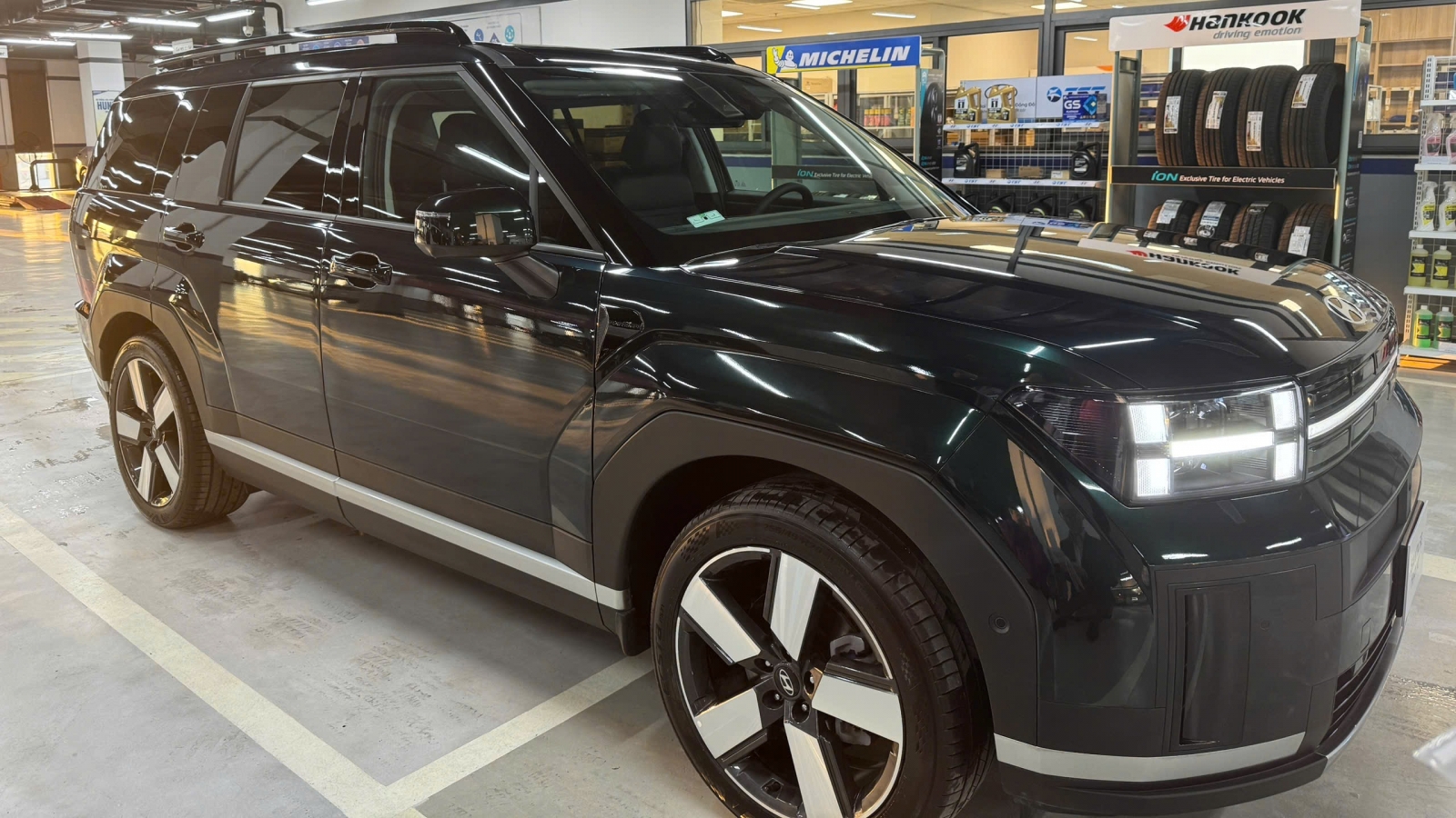 Hyundai Santa Fe All New Hybrid bất ngờ lộ diện trên đường phố