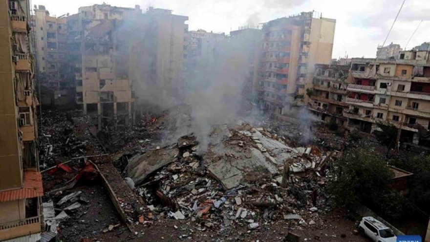 Israel mở cuộc không kích mới vào Lebanon