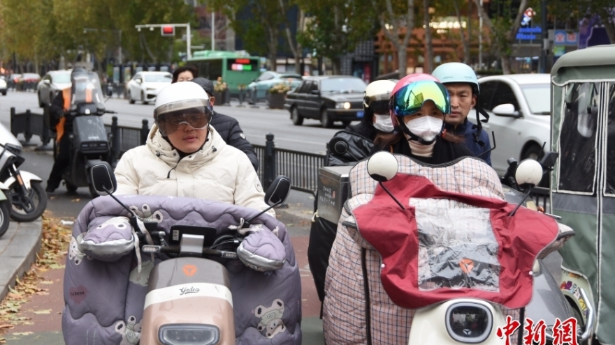 Nhiệt độ tại một số vùng ở phía Nam của Trung Quốc giảm sâu tới 10 độ C