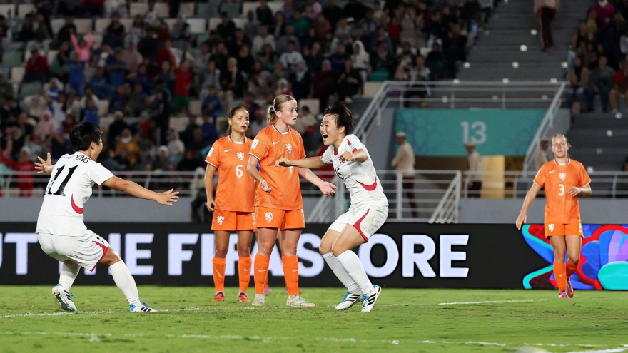 Bóng đá Triều Tiên bảo vệ thành công chức vô địch U17 World Cup nữ