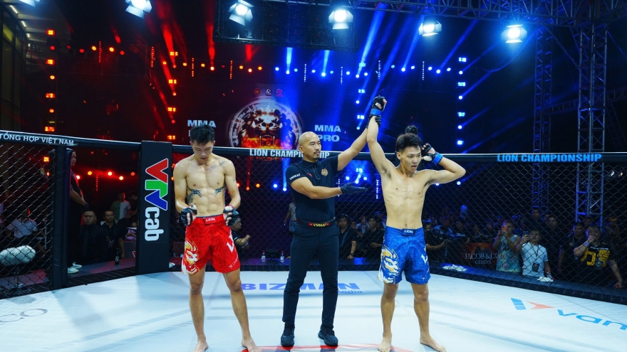 MMA Lion Championship 28: Võ sĩ Việt Nam thua đáng tiếc trước VĐV Trung Quốc