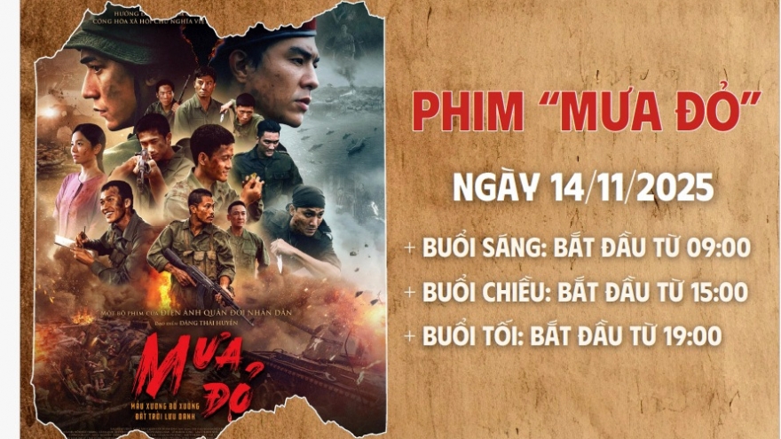 “Mưa đỏ” và “Địa đạo” được chiếu miễn phí phục vụ quân dân Côn Đảo