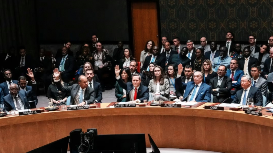 Hội đồng Bảo an Liên Hợp Quốc thông qua kế hoạch hòa bình cho Gaza của ông Trump