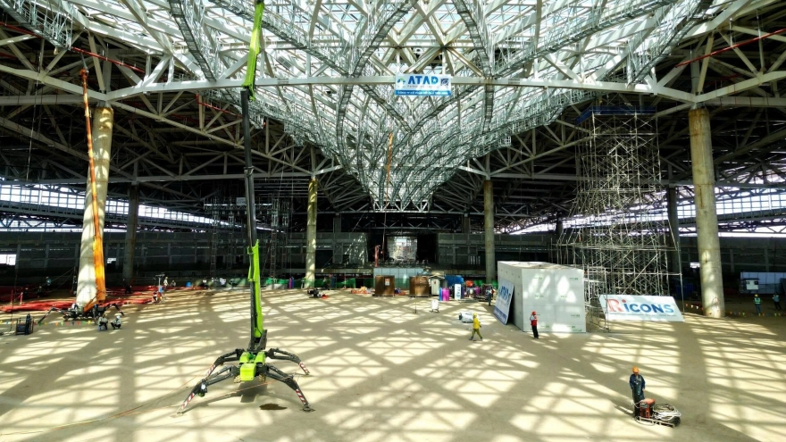 Long Thanh International Airport taking shape in Southern Vietnam
