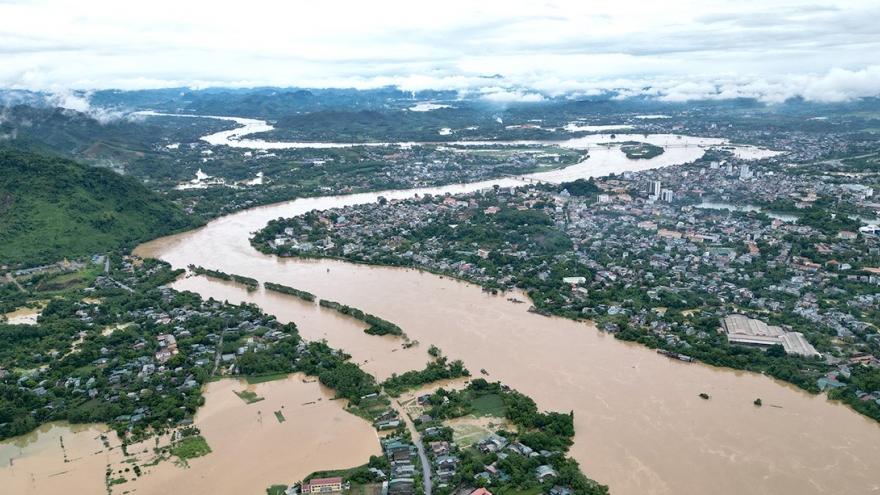 Cảnh báo lũ trên sông Ba sẽ lên mốc lịch sử gây ra tác động đặc biệt nguy hiểm