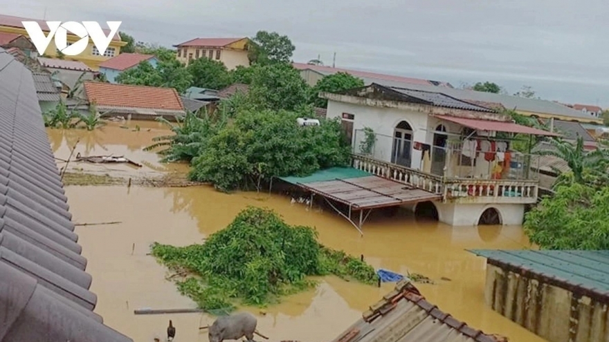 Lũ trên sông Kôn, sông Krông Ana, sông Srêpôk đang xuống nhưng vẫn ở mức cao