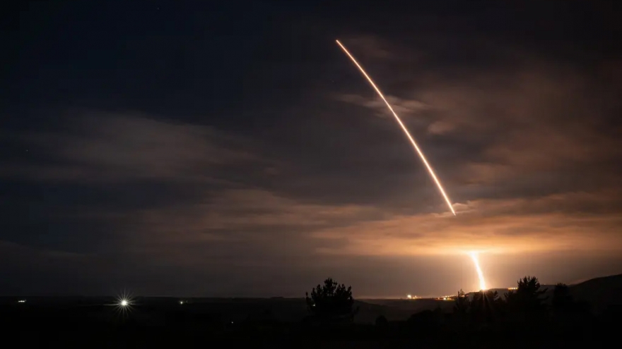 Mỹ phóng thử tên lửa đạn đạo xuyên lục địa Minuteman III