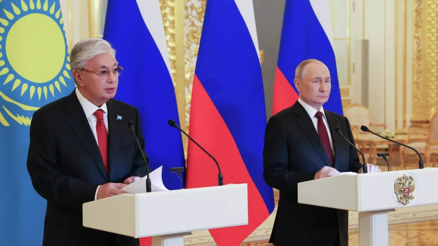 Nga và Kazakhstan tăng cường quan hệ đối tác chiến lược toàn diện