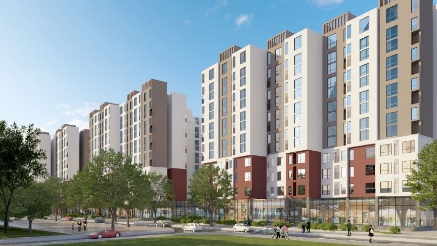 Hưng Yên công bố giá nhà ở xã hội Phố Nối giá gần 26 triệu đồng/m2