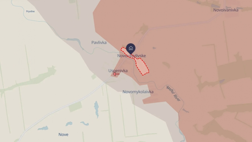 Nga gia tăng sức ép tại Zaporizhzhia, Ukraine rút quân khỏi Novovasylivske