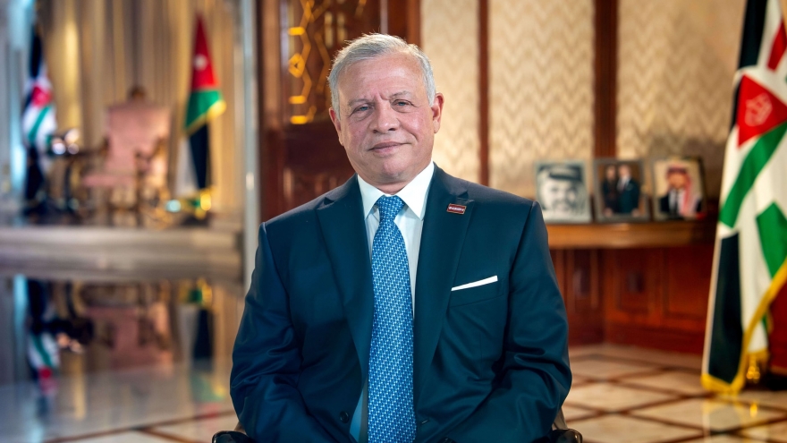 Hôm nay, Quốc vương Jordan thăm chính thức Việt Nam