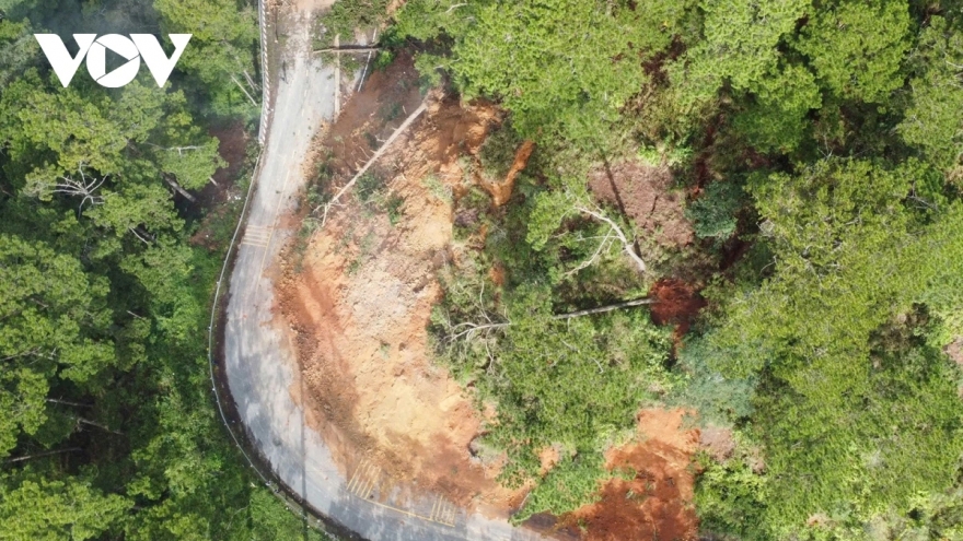 Cảnh báo nguy cơ sạt lở tại các sườn dốc ở Đắk Lắk, Lâm Đồng