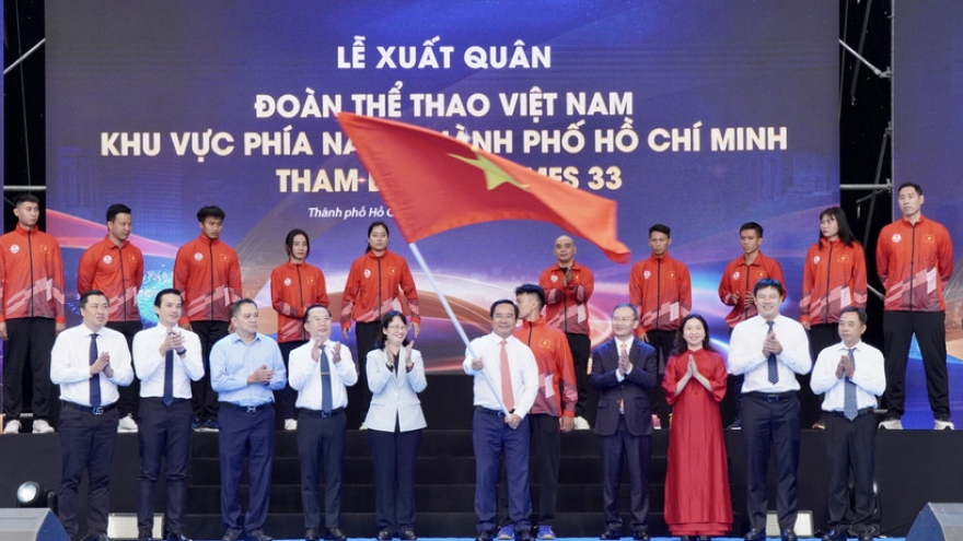 Send-off ceremony held for sports delegation to SEA Games 33