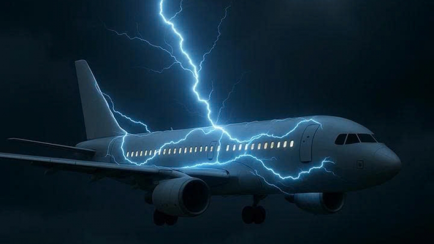 Sét đánh vào máy bay, chuyện gì xảy ra?
