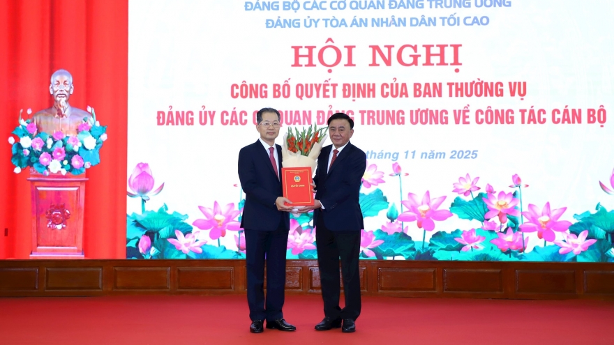 Ông Nguyễn Văn Quảng giữ chức Bí thư Đảng ủy Tòa án nhân dân tối cao