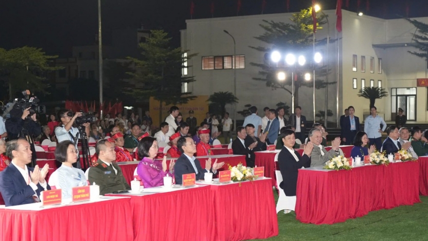 Tổng Bí thư Tô Lâm dự Ngày hội Đại đoàn kết phường Thượng Cát, TP Hà Nội