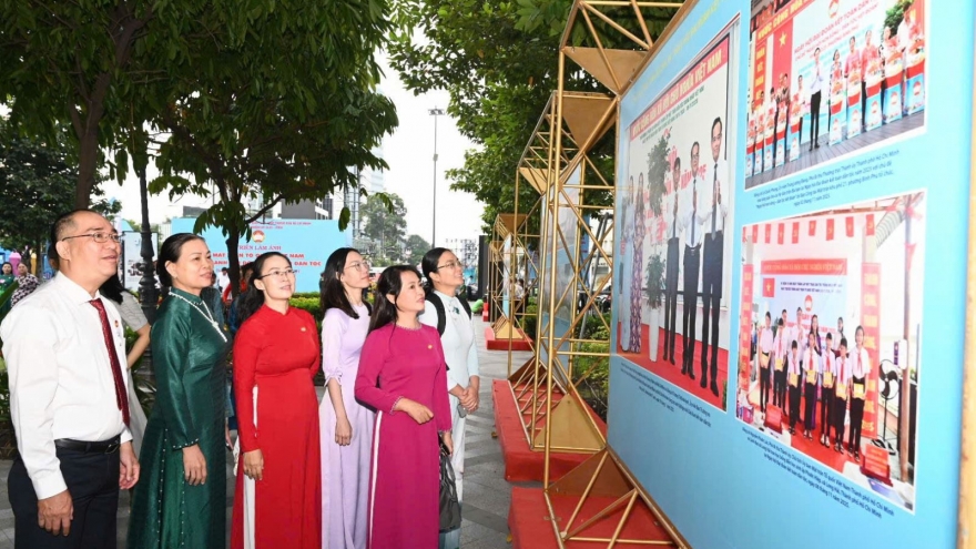 Khai mạc triển lãm “Sức mạnh đại đoàn kết” của MTTQ TP.HCM