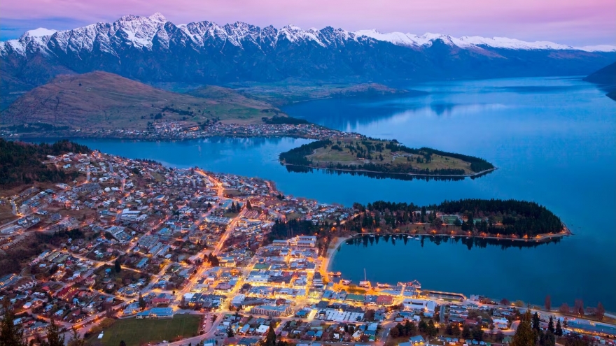 Lượng khách quốc tế đến New Zealand tăng cao