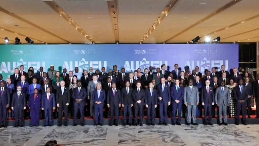 Hội nghị thượng đỉnh EU-AU kêu gọi ngừng bắn tại nhiều điểm nóng xung đột