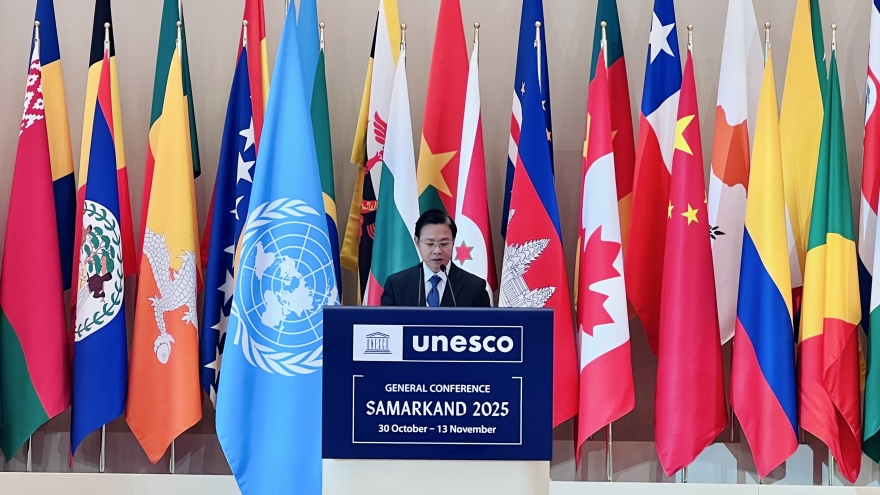 Việt Nam tái đắc cử Phó Chủ tịch Kỳ họp Đại hội đồng UNESCO lần thứ 43