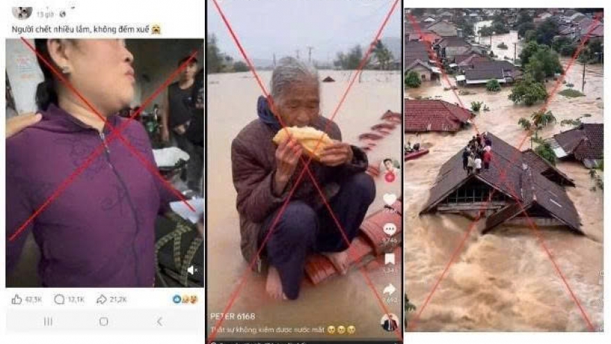 Mưa lũ miền Trung: Tin giả bùng phát, nhiễu loạn công tác cứu trợ
