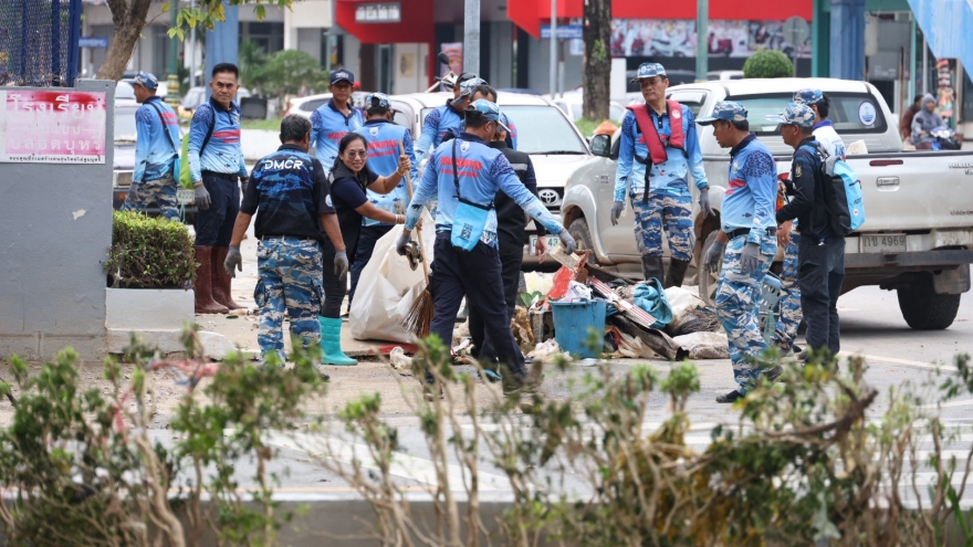 Lũ lụt miền Nam Thái Lan: Chưa kịp phục hồi, bão mới lại tới