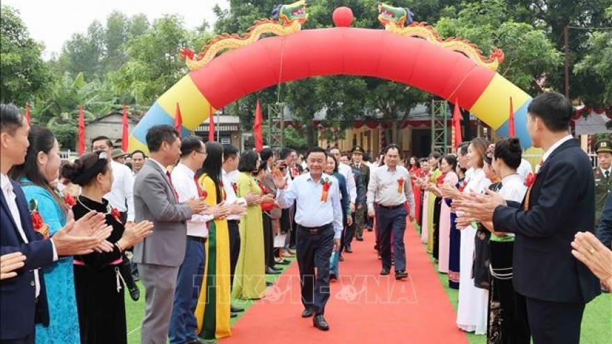 Senior Party official attends great national unity festival in Lao Cai province