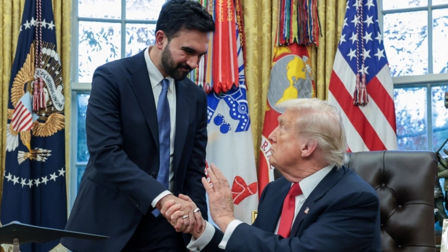 Cuộc gặp lịch sử tại Phòng Bầu dục giữa ông Trump và tân Thị trưởng New York