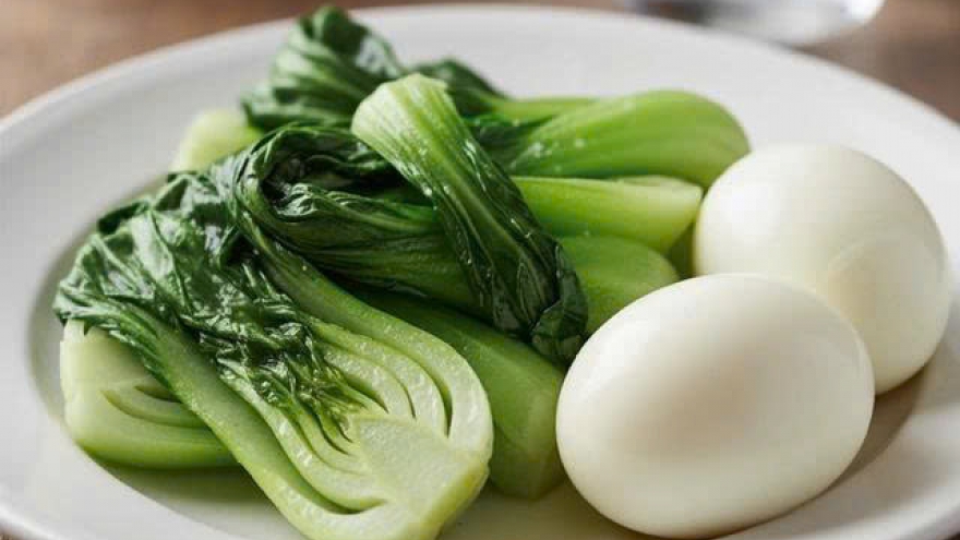 Giảm mỡ bụng hiệu quả nhờ bữa sáng đơn giản với trứng và rau