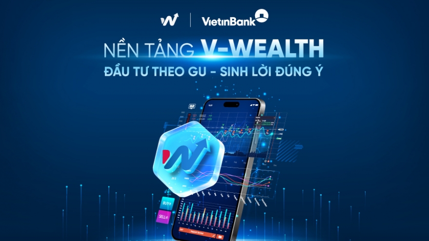 VietinBank ra mắt V-Wealth – Nền tảng đầu tư theo xu hướng “One App - All Wealth”