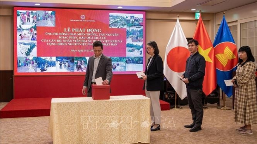 Embassy in Japan launches fundraising drive to support disaster-hit communities