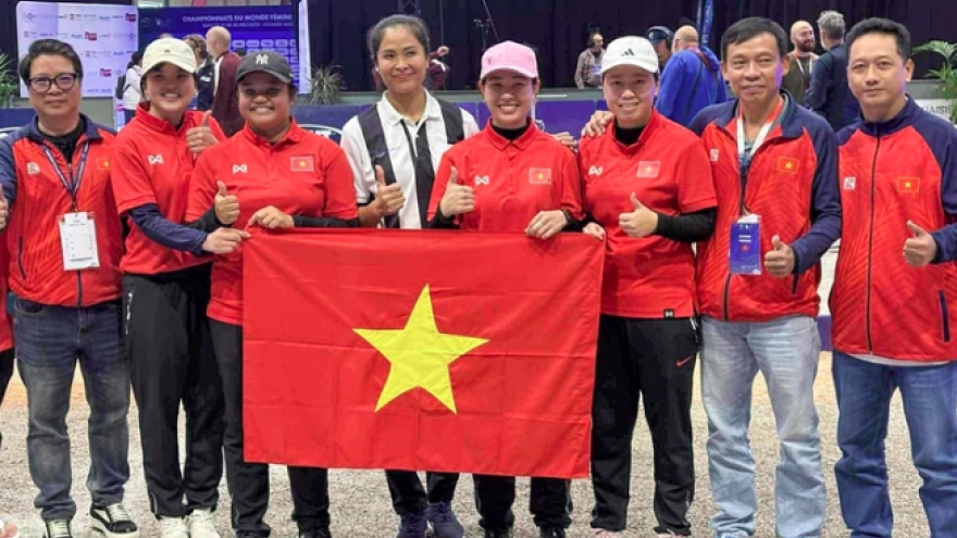 Vietnam wins silver at Asian Pétanque Championships