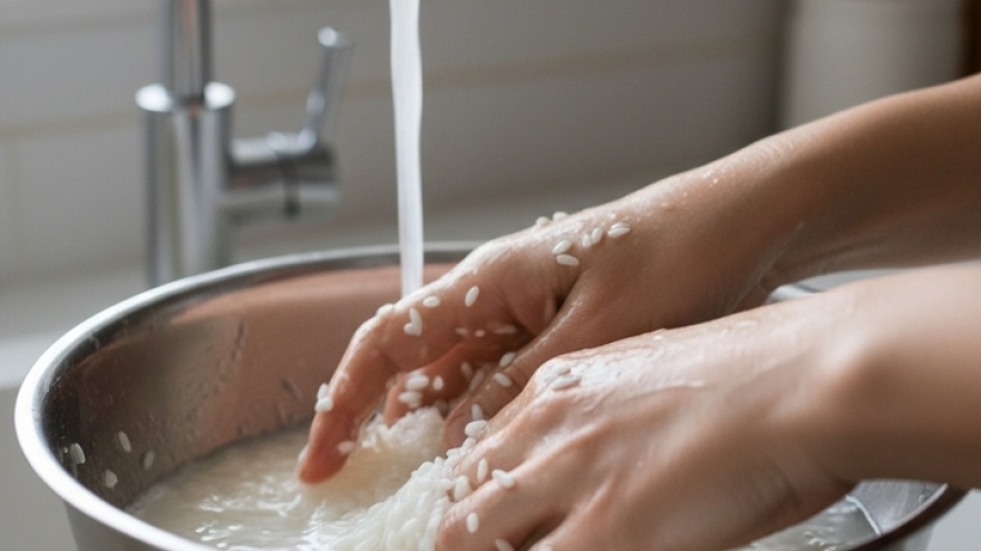 Có nên vo gạo kỹ trước khi nấu?