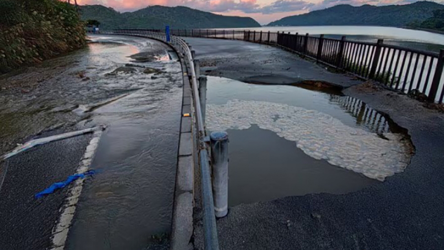 Vỡ ống nước diện rộng ở Okinawa, Nhật Bản báo động nguy cơ hạ tầng ngầm xuống cấp