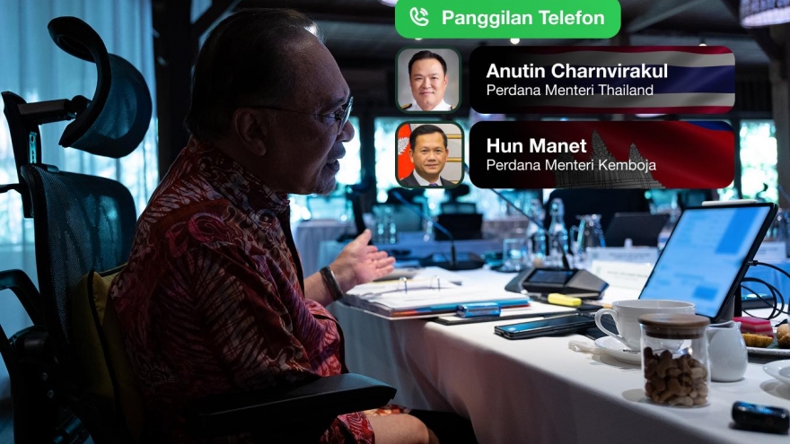 Thủ tướng Malaysia kêu gọi Thái Lan và Campuchia ngừng bắn từ tối 13/12