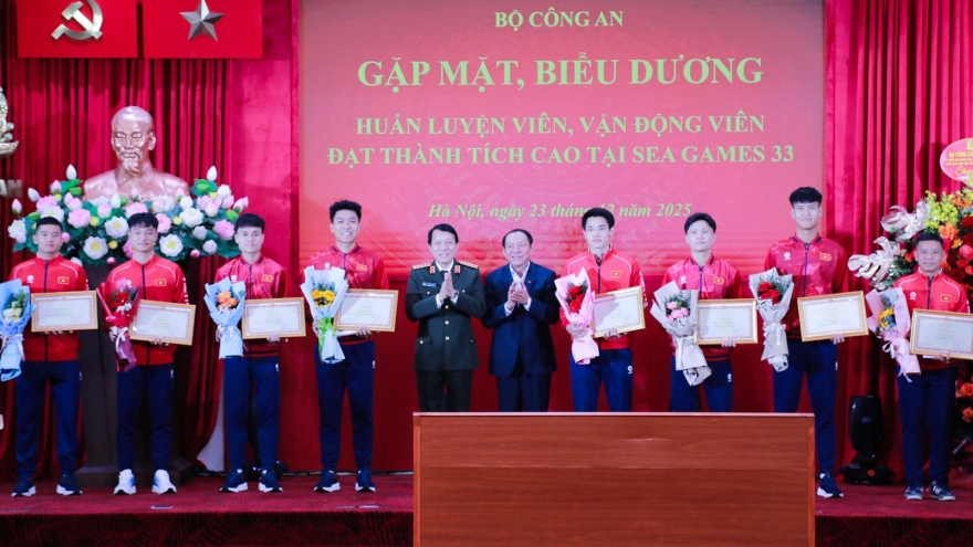 Thể thao Công an nhân dân góp công lớn vào thành công của TTVN ở SEA Games 33