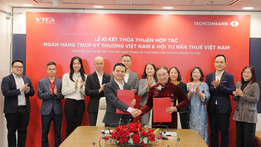 Techcombank hợp tác Hội Tư vấn Thuế Việt Nam hỗ trợ hộ kinh doanh chuyển đổi thuế