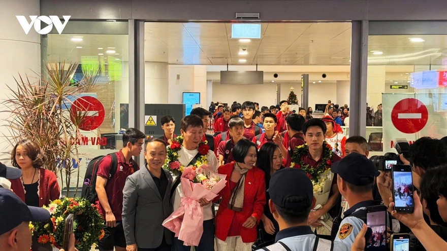 SEA Games 33: Vietnamese heroes return home in warm welcome