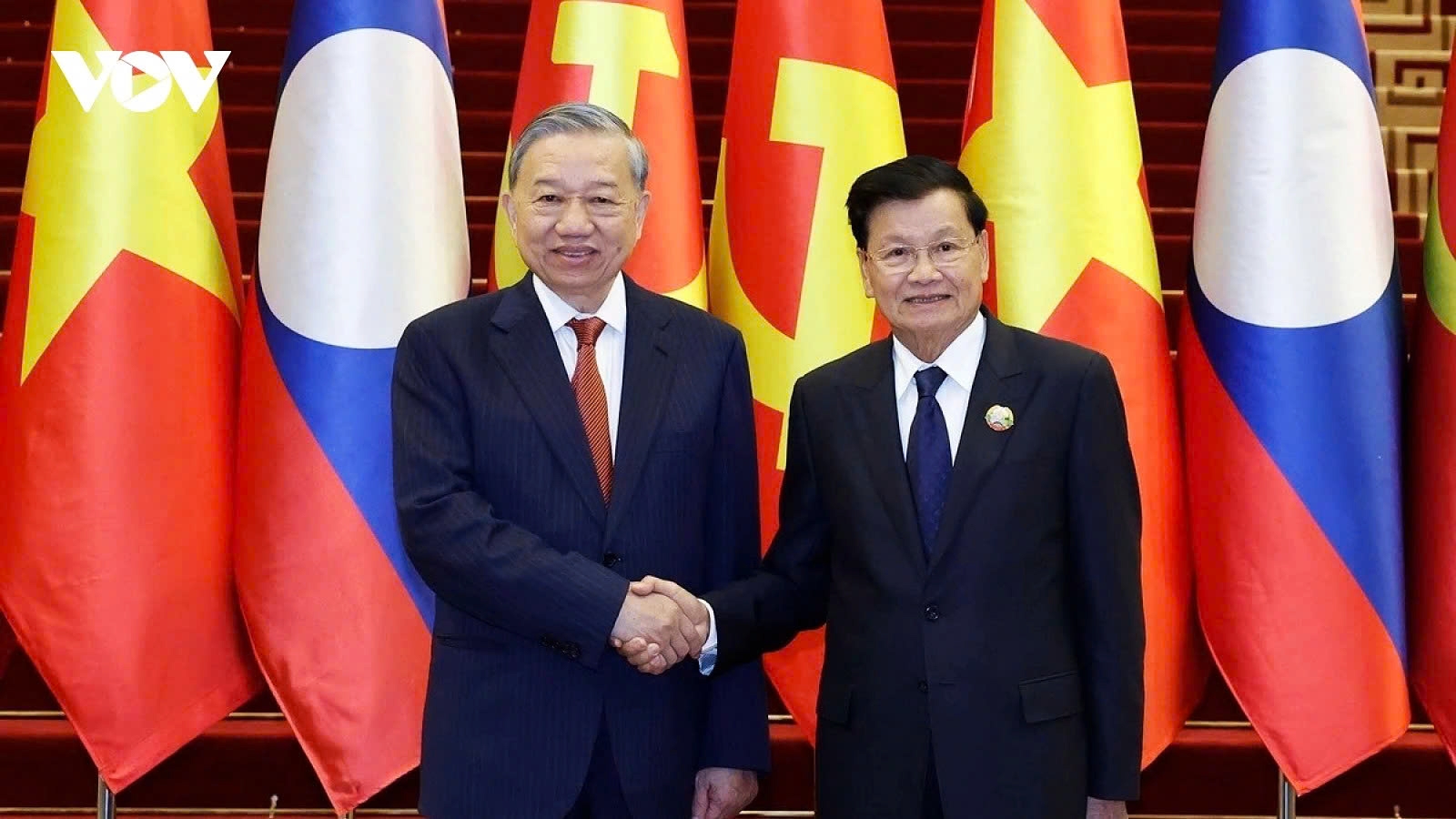 Snapshots from Party General Secretary To Lam’s State visit to Laos
