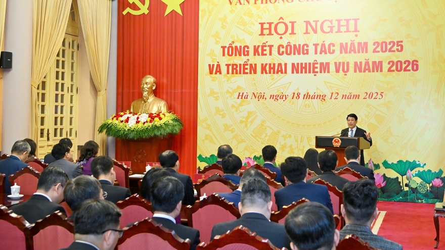 Chủ tịch nước dự Hội nghị tổng kết công tác năm 2025 của Văn phòng Chủ tịch nước