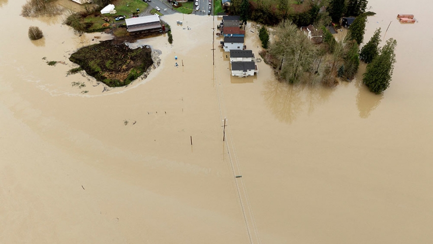 Mưa lớn gây lũ lụt nghiêm trọng tại khu vực Bắc Mỹ