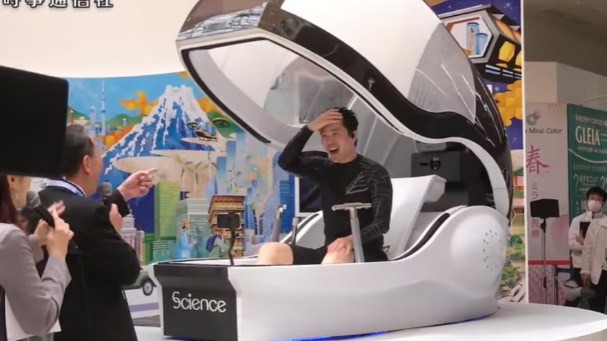 Nhật Bản phát triển máy tắm tự động Mirai Human giá hơn 10 tỷ đồng