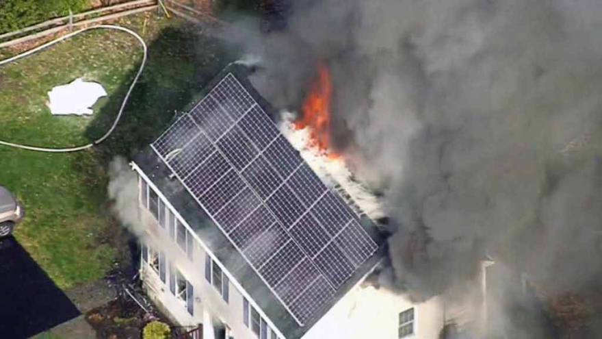 Khi điện mặt trời trở thành mối nguy tiềm ẩn về hỏa hoạn