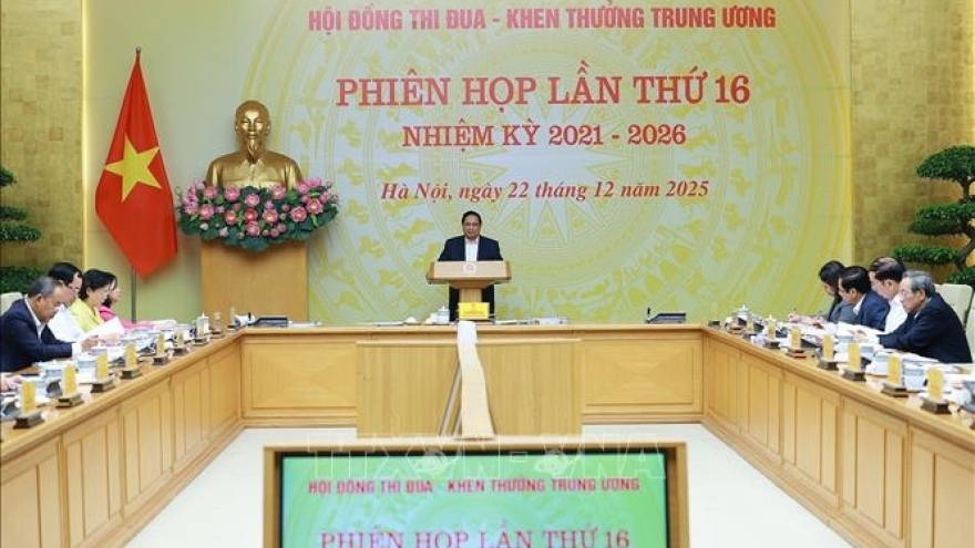 Thủ tướng chủ trì phiên họp Hội đồng Thi đua - Khen thưởng Trung ương