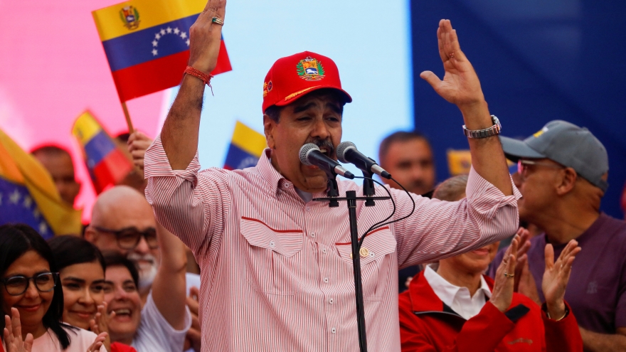 Ông Maduro thề trung thành tuyệt đối với nhân dân Venezuela giữa căng thẳng với Mỹ