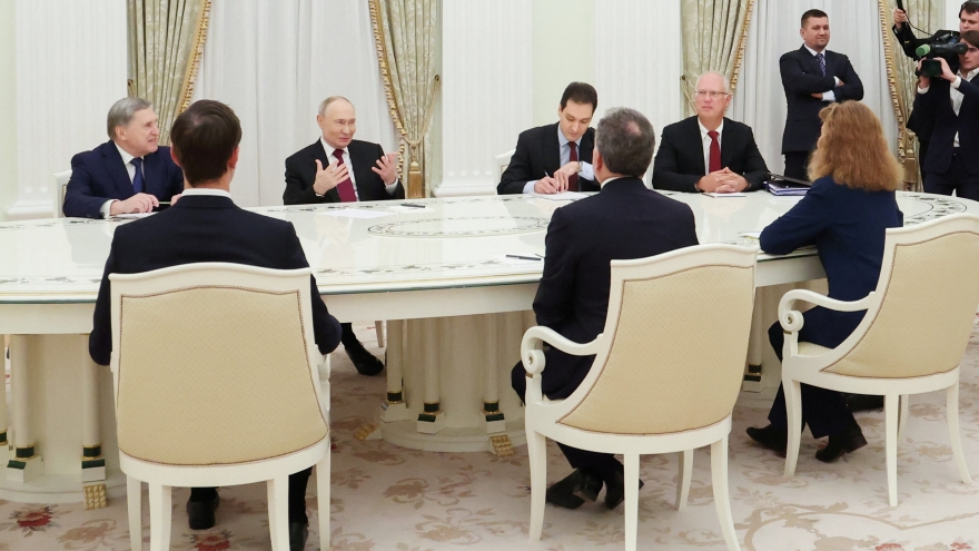 Cuộc gặp giữa Tổng thống Putin và ông Witkoff được đánh giá là “hiệu quả”