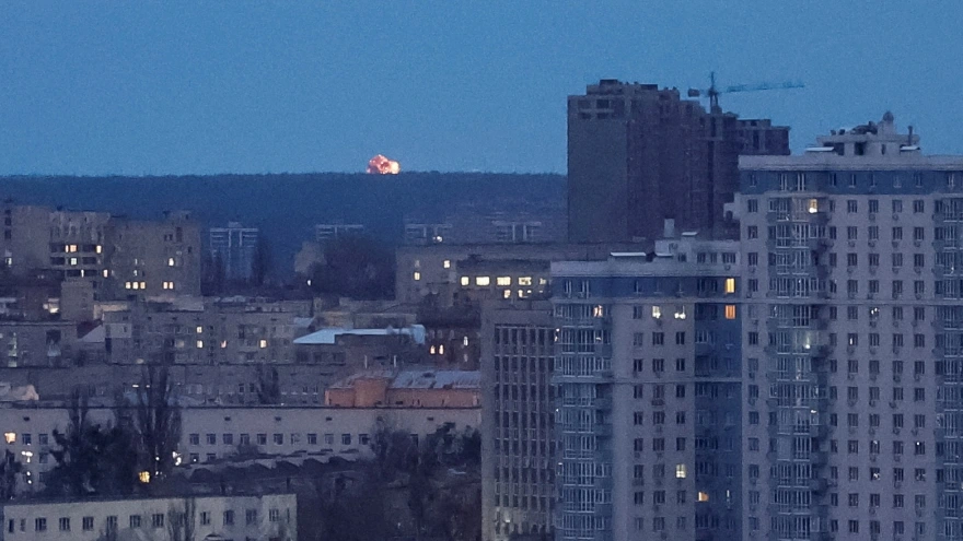 Phòng không Nga bắn hạ 16 UAV của Ukraine đang hướng về phía Moscow