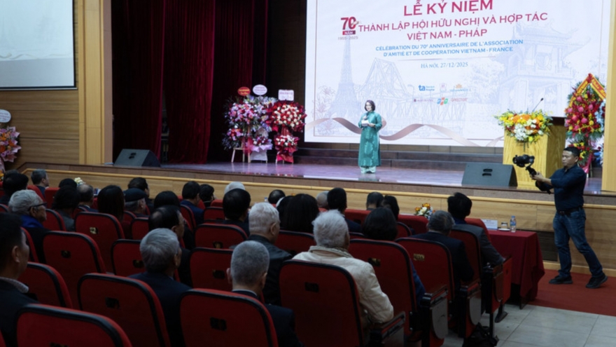 Vietnam-France friendship association marks 70 years of people-to-people ties