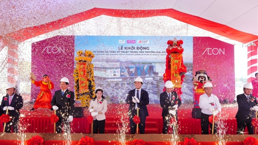 AEON Vietnam breaks ground on shopping centre in Dong Thap