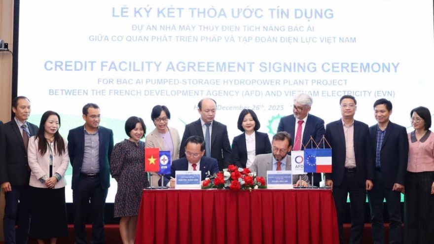 AFD provides EUR76-million loan for VN’s first pumped-storage hydropower plant